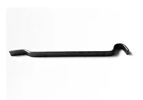 Flat wire door lock spring latch